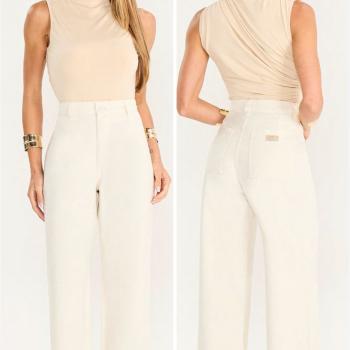 Calça Max Denin Feminina Wide Leg 0016902 50368