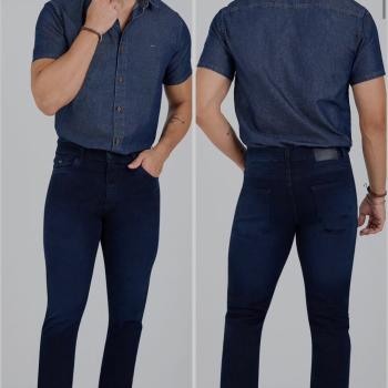 Calça Max Denim Masculina 12301 Slim 51809