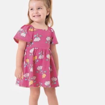 Vestido Malwee Infantil Curto Rodado 1000134253 3 44044