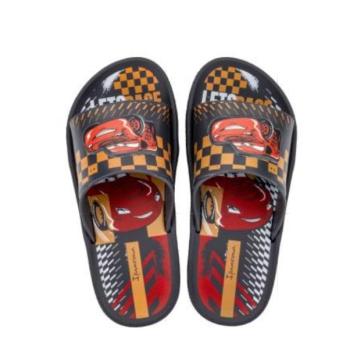 Sandália Ipanema Slide Disney Masculina  27449 Cinza/Preto/Amarelo 44523 k26