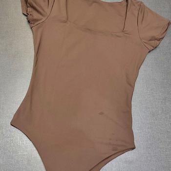 Body Feminino Manga Curta Decote Quadrado Importado SC 51409