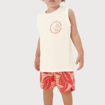 Conjunto Carinhoso Masculino Infantil 1000132332 Regata/Bermuda 4 ao 8 43731