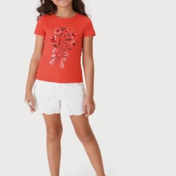 Blusa Carinhoso Feminina Infantil 1000132633 4 ao 8 44058