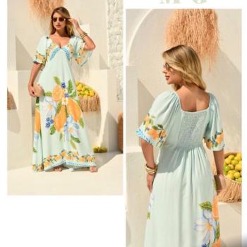 Vestido Feminino Lady Com Mangas 220221 49745