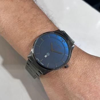 Relogio Technos Masculino Grafite Slim GM10YZ 50817