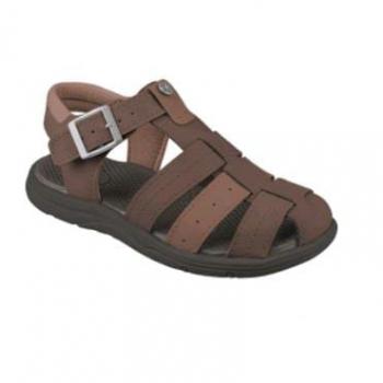 Sandália Kidy Masculina Comfort 15993764018 Marrom/Canela 43336