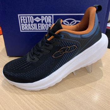 Tenis Olympikus Masculino Curva 43581388 Preto/Petróleo 48195