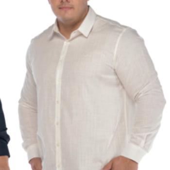 Camisa Social MX Masculina M/L Plus 25536 50951