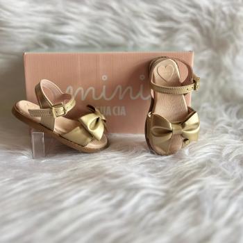 Sandália Mini Sua Cia Feminina 707100810 Light Gold  44707 k26