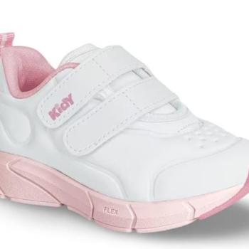 Tênis Kidy Feminino Energy Baby 04111860017 Branco/Rosa 44019