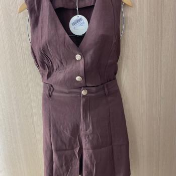 Conjunto Feminino Importado SC Colete e Short Plus 332 51421
