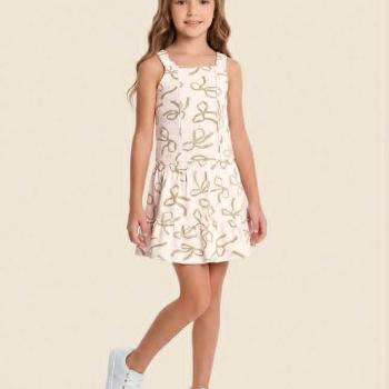 Conjunto Malwee Feminino Infantil 1000141068 Blusa/Saia 4 ao 8 45541 k26