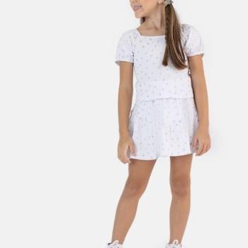 Conjunto Malwee Feminino Infantil 1000132561 Blusa/Saia 4 ao 8 43507