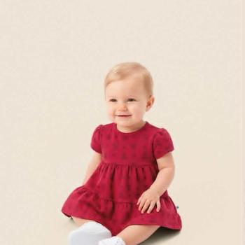 Vestido Malwee 3 Marias Bebê 1000141319 P ao G 45505 K26