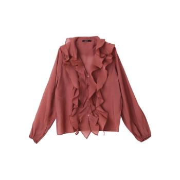 Blusa Enfim Feminina com Babados 1000137957 51546