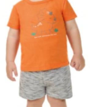 Conjunto Kaiani Masculino Bebê 12544 Camiseta/Bermuda P ao G 45126 k26