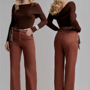 Calça Oppnus Wide Leg Feminina Arlete 113264 48393