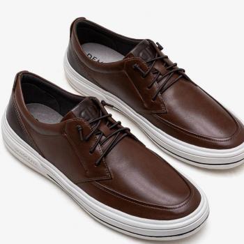 Sapatenis Democrata Clay 290302-002 Conhaque 48550