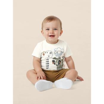 Conjunto Malwee Masculino Bebê 1000139332 Camiseta/Bermuda P ao GG  45075 K26