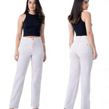 Calça RDG Feminina Wide Leg Caqui CF21619 48428