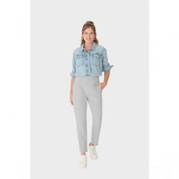 Calça Alfaiataria Reta Malwee Feminina 1000127788 48387