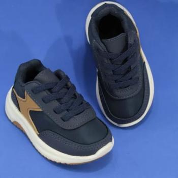 Tênis Molekinho 2634115 Marinho/Caramelo 44456 k26