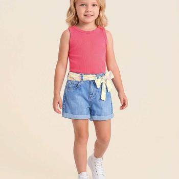 Shorts Malwee Comfort  Feminino Juvenil 1000140314 10 ao 16 45575 k26