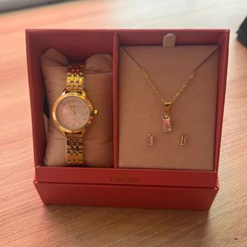 Kit Relógio Feminino Condor Com Colar e Brincos CO2035NJJ/K4K 49859
