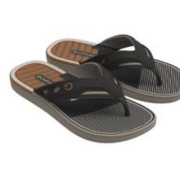 Sandália Cartago Dallas Masculina Infantil 12216 Bege/Preto/Marrom 45045 k26