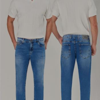 Calça Max Denim Masculina Slim Premium 12109 49523