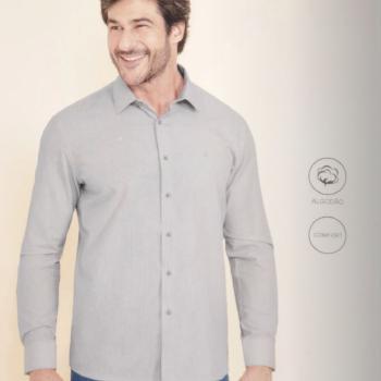 Camisa Breda Social Masculina 1122958 M/L 50468