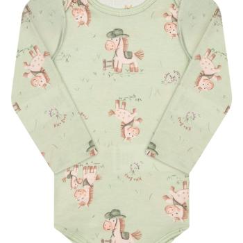 Body Kiko e Kika Masculino Bebê 15386 Manga Longa Rn ao G 44998 k26