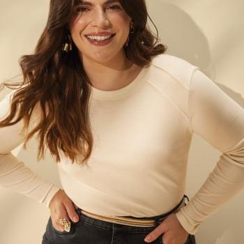 Blusa Marialicia Feminina Manga Longa 184546 50110