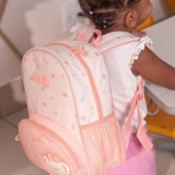 Mochila Lilica Ripilica Costas Aqua Bebê 6714906 44119