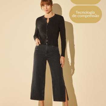 Calça Marialicia Feminina 184433 Pantacourt 50118