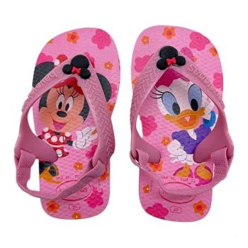Sandalia Havaiana Feminina Disney Clas Rosa Glow 25396 44373
