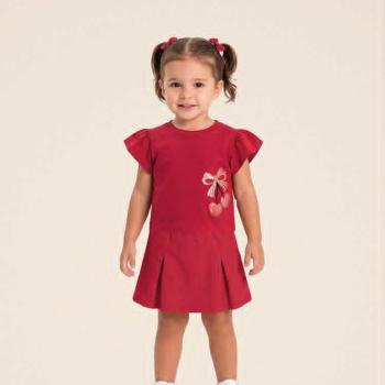 Conjunto Malwee Feminino Infantil 1000145033 Blusa/Saia 4 ao 8 45545 k26