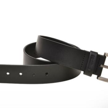 Cinto Freeway Masculino Em Couro Grid Preto 51991