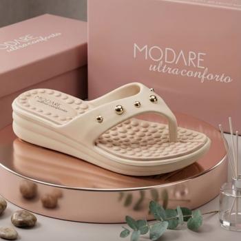 Sandália Modare Feminina Creme 7213102 50343