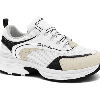 Tênis Casual Ramarim Feminino 2578202 Creme/Preto 49511