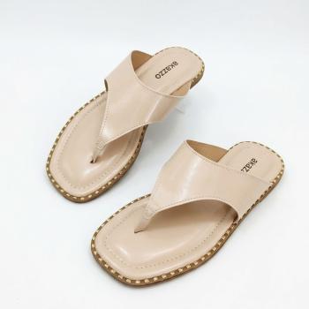Sandália Rasteira Akazzo Feminina 336ZB Off White 52056
