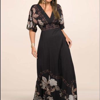 Vestido Found Dulac  Exodo Emanuelle 152647 50460