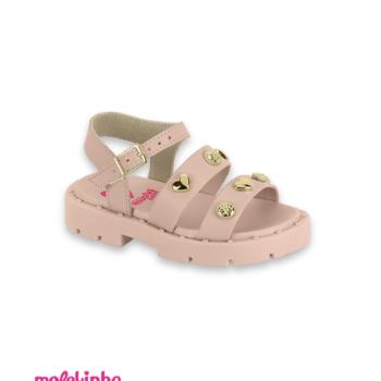 Sandália Molekinha 2744103 Rose 44344