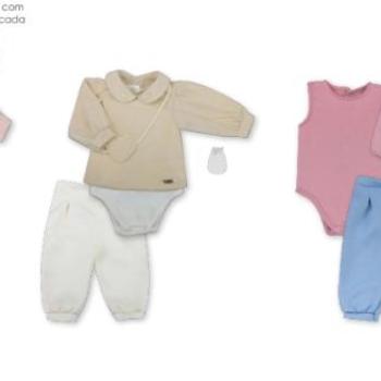 Conjunto Pagão Sonho de Nenê Masculino Recém Nascido 1058 C/4 Peças 44676 k26