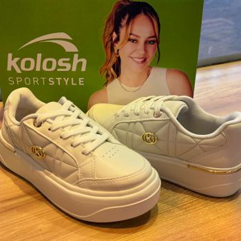 Tênis Casual Kolosh Feminino Almeria C4321 White 49530
