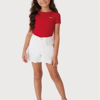 Blusa Carinhoso Feminina Infantil 1000133970 4 ao 8 43489