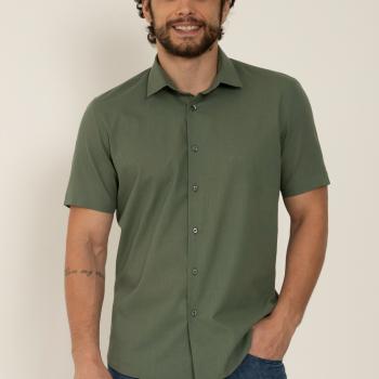 Camisa Social Masculina OTT M/C Over The Top Slim 01313487 51593