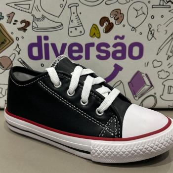Tenis Sintetico Low DI0004S Preto 43354