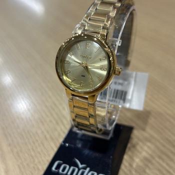 Relógio Condor Dourado Feminino C02035NMM/4X 48070