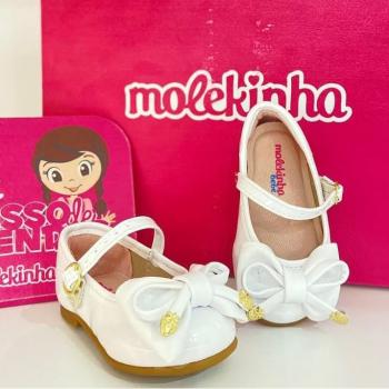 Sapatilha Molekinha 21061073 Branco 43238